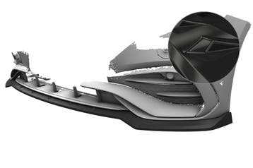 Beker spoilerlip met ABE voor Mercedes Benz E-Klasse W214 /, Verzenden, Nieuw