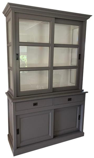 Buffetkast grijs Putten 140 x 220cm, Ophalen of Verzenden, Nieuw