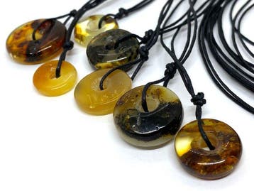 Gloeiende Amber Collectie - Organische 7 natuurlijke, Nieuw
