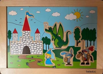 Puzzel Rollenspel Burcht, Verzenden, Nieuw
