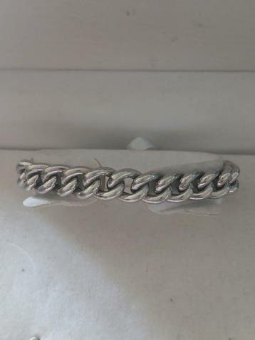 Zonder minimumprijs - Schakelarmband Zilver
