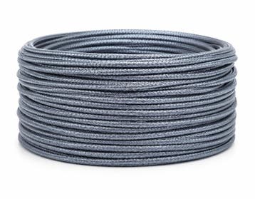 3 meter Waxkoord gewaxed polyester koord 2 mm – leisteeng., Ophalen of Verzenden, Nieuw, Kraal