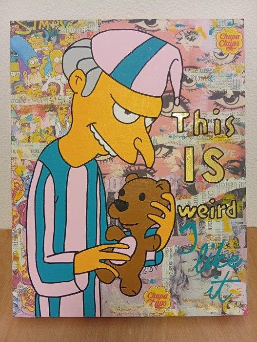 STOK MEISSA - This is weird..i like it, Antiek en Kunst, Kunst | Schilderijen | Modern