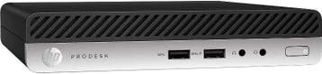 HP Prodesk 400 G4 DM int-Core i3-8100T 8GB 256GB SSD W11 Pro, Ophalen, Hp, 8 GB,  intel Core i3-8100T 2.4GHz - 3,1GHz