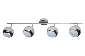 Hanglamp BUBBLE 105cm chroom - 11168, Ophalen of Verzenden, Nieuw