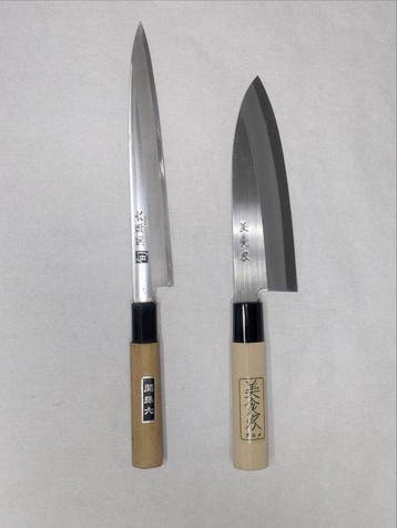 Keukenmes - Staal, Hout - Japan - Traditionele Japanse