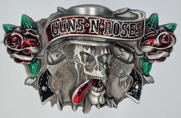 Guns n Roses skull Riem Buckle/Gesp, Kleding | Heren, Riemen en Ceinturen, Verzenden, Nieuw