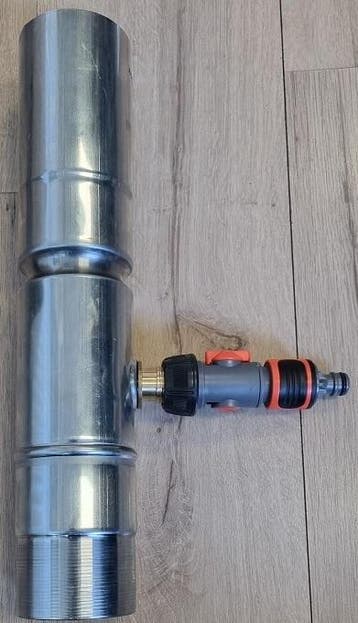 Rheinzink hemelwateropvang 100 WalsBlank - regentonvuller, Ophalen of Verzenden, Nieuw