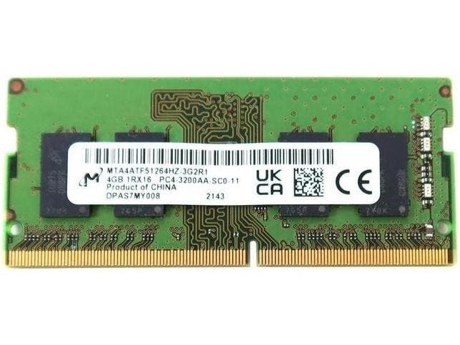 Micron MTA4ATF51264HZ-3G2R1 – 4GB DDR4 SODIMM – 260-pin –, Computers en Software, RAM geheugen, Nieuw, Ophalen of Verzenden