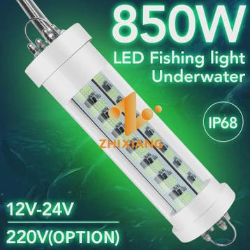 Krachtige 850W LED Onderwater Vis Lure Lamp - 12V/24V - IP68, Verzenden, Nieuw