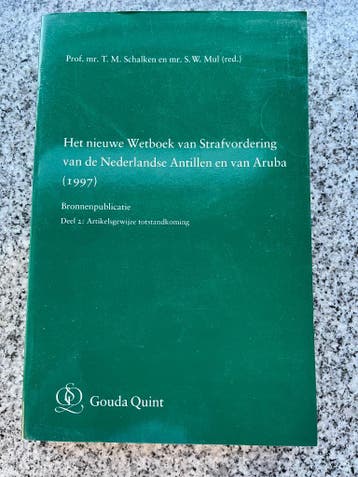 Het Nieuwe Wetboek van Strafvordering - 2, Verzenden, Nederland, Juridisch en Recht, Prof. Mr. T.M. Schalken