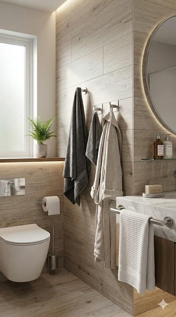 5-Delige RVS Badkamer Set - Handdoek & Toiletrolhouder, Doe-het-zelf en Verbouw, Sanitair, Verzenden, Nieuw, Rvs, Overige typen