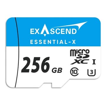 Exascend Essential-X Micro SD Card 256G, Ophalen of Verzenden, Nieuw, Overige typen, Overige merken