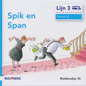 Lijn 3 Biebboekje 35, thema 12, Spik en Span, Boeken, Verzenden, Nieuw