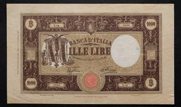 Italië. - 1.000 Lire 02/01/1932 - Gigante BI 43J - Gigante