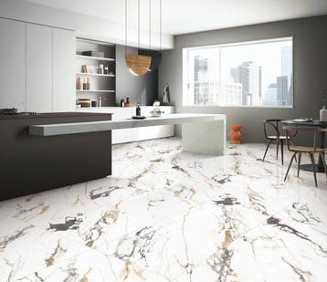 Vloertegel/Wandtegel Wit 60x120cm (Muurtegels), 60 cm of meer, Nieuw, Ophalen of Verzenden, 10 m² of meer