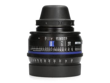 Zeiss CP.3 18mm T2.9 - PL - Groothoeklens - 1 jaar garantie, Ophalen of Verzenden, Zo goed als nieuw, Zeiss