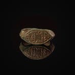 Laat-Romeins / Vroeg-Byzantijns Brons Versierde Boze-Oog