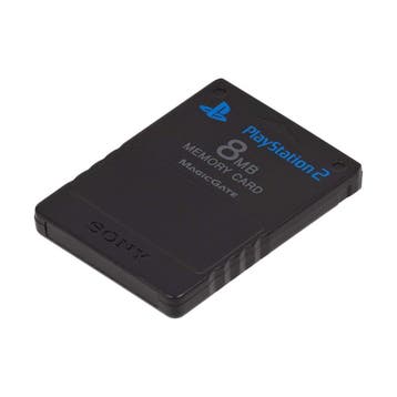 Sony Playstation 2 - 8MB Memory Card - Zwart, Spelcomputers en Games, Verzenden, Zo goed als nieuw