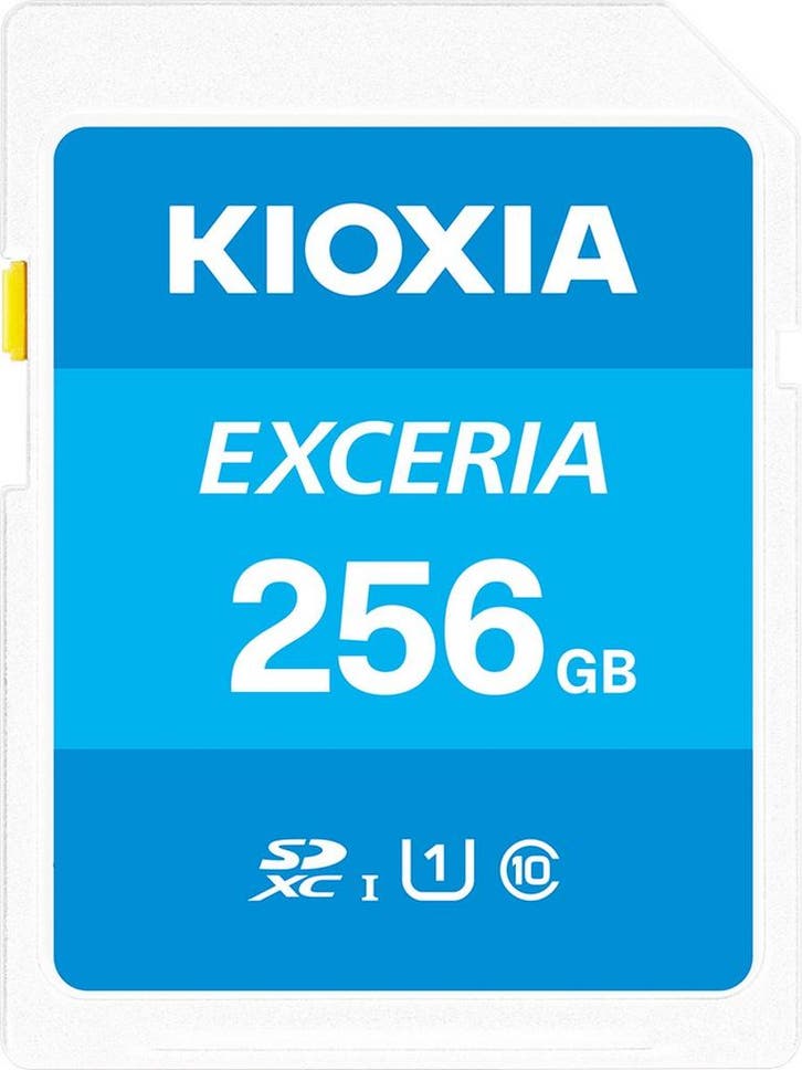 Kioxia - Exceria 256GB SDXC - Klasse 10 UHS-I (Accessoires), Audio, Tv en Foto, Fotografie | Geheugenkaarten, Nieuw, Verzenden