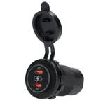 Power Line Contactdoos USB-C PD Lader 2x3A, Ophalen of Verzenden, Nieuw