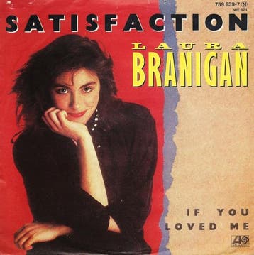 Laura Branigan - Satisfaction, Ophalen of Verzenden, Gebruikt