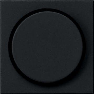 GIRA Systeem 55 Draaiknop dimmer Mat Zwart 0650005, Ophalen of Verzenden, Nieuw