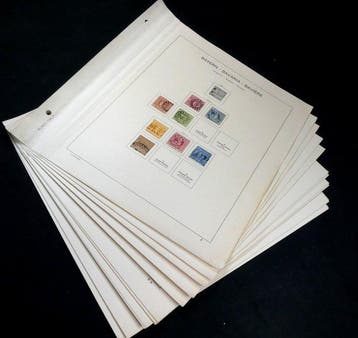 Beieren - Prachtige Beieren-collectie op albumbladen., Postzegels en Munten, Gestempeld