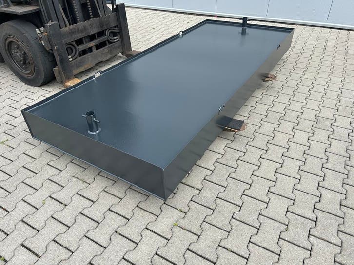 Werkvlot ponton 3 meter lang x 1,25 meter  breed, Watersport en Boten, Overige Watersport en Boten, Nieuw, Verzenden