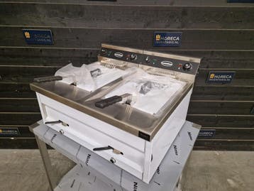 Combisteel friteuse | 2x12 liter | tafel model | elektrisch, Nieuw in verpakking, Fornuis, Frituur en Grillen
