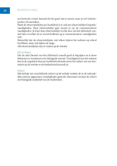 Het dietistisch consult 9789089538239, Boeken, Studieboeken en Cursussen, Zo goed als nieuw, Verzenden