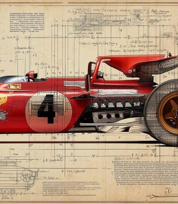 CREATIVE_HUB - Confidential drafts Ferrari 312B Jacky Ickx, Nieuw