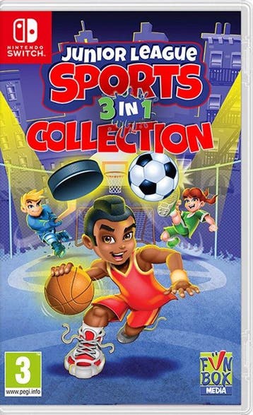 Switch Junior League Sports 3-in-1 Collection, Verzenden, Zo goed als nieuw
