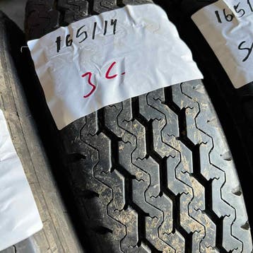 4 x Steel Radial 165-80-14 C Zomerbanden 9,5mm, 14 inch, Ophalen of Verzenden, Band(en), 165 mm