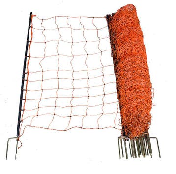 Wolvennet 145 cm hoog, met dubbele punt, 50 mtr., Dieren en Toebehoren