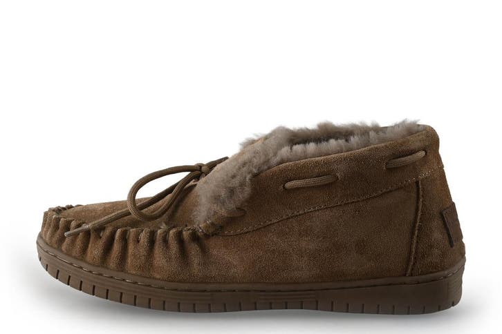 Warmbat Instappers in maat 40 Bruin, Kleding | Dames, Schoenen, Bruin, Zo goed als nieuw, Instappers, Verzenden
