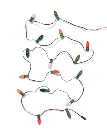 HEMA Lichtsnoer 3m met 16 led vintage kerstlampjes voor, Verzenden, Nieuw