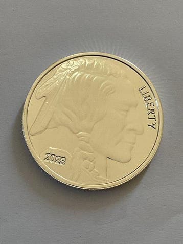 Verenigde Staten. 1 oz Fine Silver 2023 1oz 999 silver