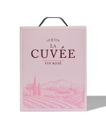 Wijntap La Cuvee La Cuvéé wijntap rosé 3L, Verzenden