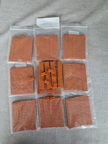 Lego Onderdelen - LEGO - 500x Brick, Modified 1 x 2 with, Nieuw