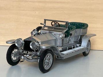 Franklin Mint 1:24 - Model cabriolet - Rolls Royce Silver, Nieuw