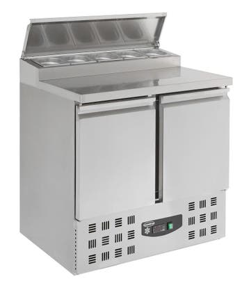 Saladette 2 Deuren 5x1/6gn Pan | Combisteel, Ophalen of Verzenden, Nieuw