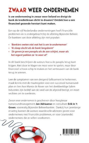 Zwaar weer ondernemen 9789461261311 Jan Adriaanse, Verzenden, Gelezen, Jan Adriaanse