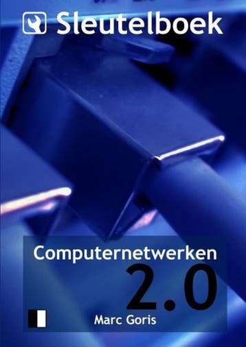 Sleutelboek Computernetwerken (B&W) - Marc Goris, Verzenden, Zo goed als nieuw, Marc Goris