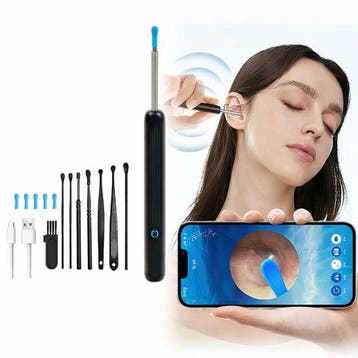 EarWizard Black Oorthermoscoop met Camera - HD Inspectie via, Verzenden, Nieuw