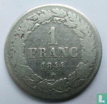 België 1 franc 1844, Verzenden, Losse munt, Zilver
