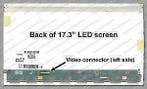 17.3  LED laptopscherm laptop scherm met pixel garantie, Computers en Software, Ophalen of Verzenden, Nieuw