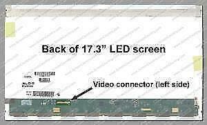 17.3  LED laptopscherm laptop scherm met pixel garantie, Ophalen of Verzenden, Nieuw
