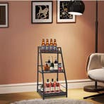 Industriëel Wijnrek – Vrijstaand 3-Lagen Opbergrek 50kg, Verzenden, Nieuw