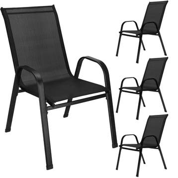 Tuinstoel | Tuinstoelen | Tuinstoel Buiten | Staal |, Ophalen of Verzenden, Nieuw